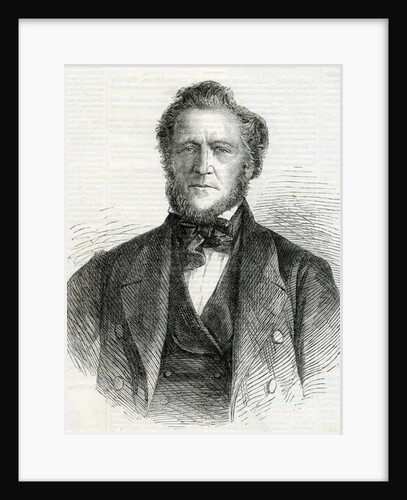 Portrait of Brigham Young, 1861 by English School