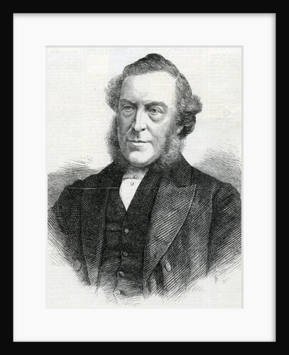 The Reverend John Bedford, President of the Wesleyan Methodist Conference, , 1867 by English School