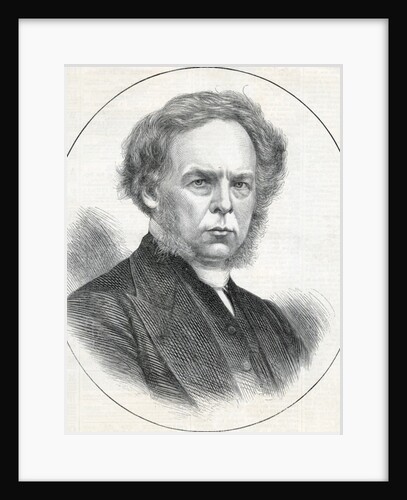 The Reverend G. T Perks, President of the Wesleyan Methodist Conference, 1873 by English School
