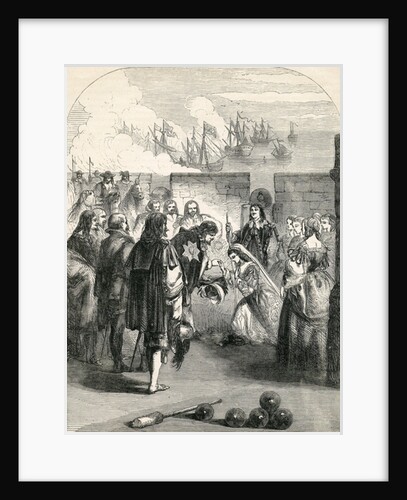 Landing of the Princess Henrietta by English School