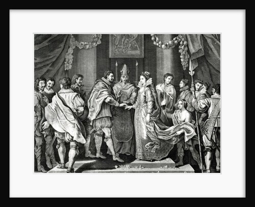 The Marriage of the King, after a painting by L. Cheron, 19th Century by English School