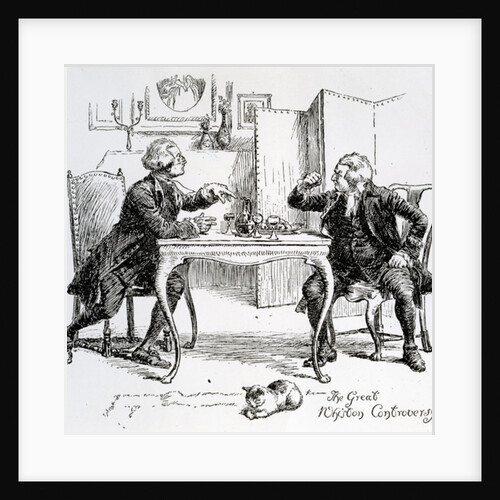 Scene from 'The Vicar of Wakefield' by Oliver Goldsmith, 1766 by Anonymous