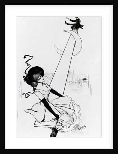 Design for a poster for St. Paul's illustrated paper by Dudley Hardy