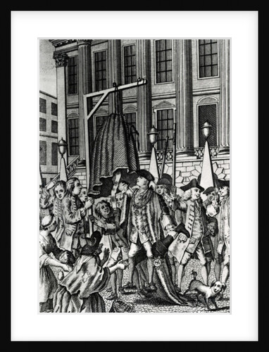 The Rape of the Petti-coat, 1768 by English School