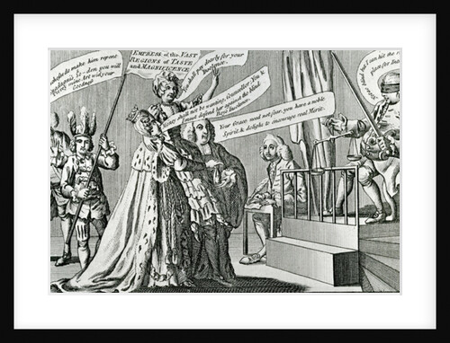 Trial of the Sovereign Empress of the Vast Regions of Taste, 1771 by English School