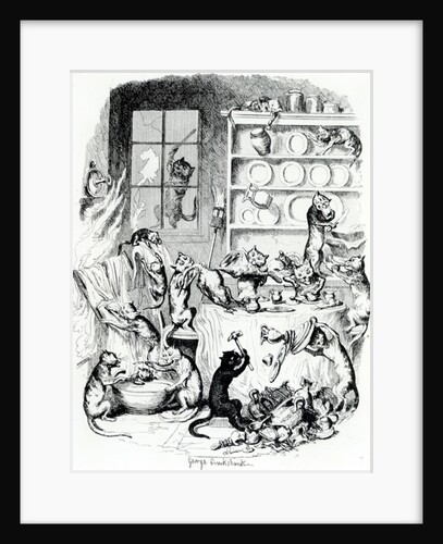 Print/Book Illustration, 1847 by George Cruikshank