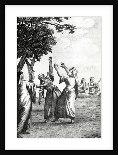 Dancing Girls in Egypt, taken from 'Niebuhr's Travels through Arabia and other countries in the East', 1792 by Danish School