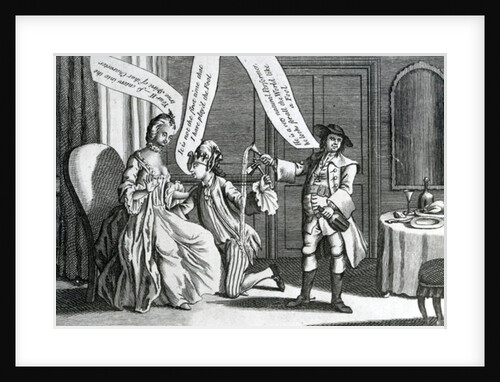 A Certain Personage in the Character of a Fool, 1770 by English School