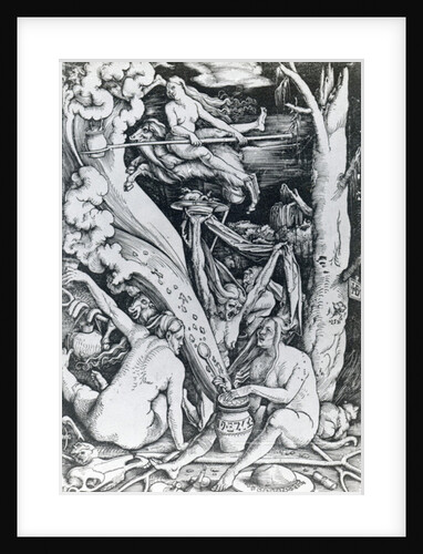 The Witches at the Sabbath by Hans (after) Baldung Grien