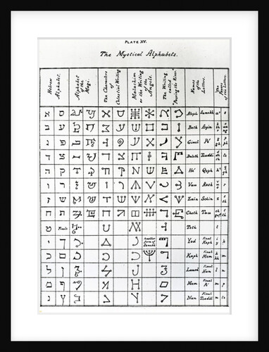 The Mystical Alphabets by Anonymous