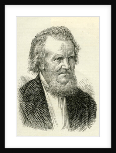 Cornelius Varley from 'The Illustrated London News' 25th October, 1873 by English School