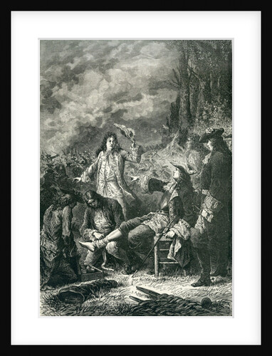 Edward Villiers wounded at the battle of Newbury, 1643 by English School
