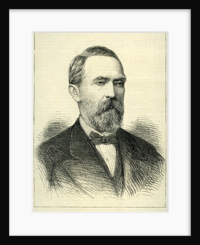 Count Zichy from the 'Graphic' 1877 by English School