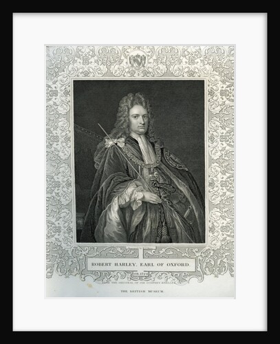 Portrait of Robert Harley, first Earl of Oxford by English School