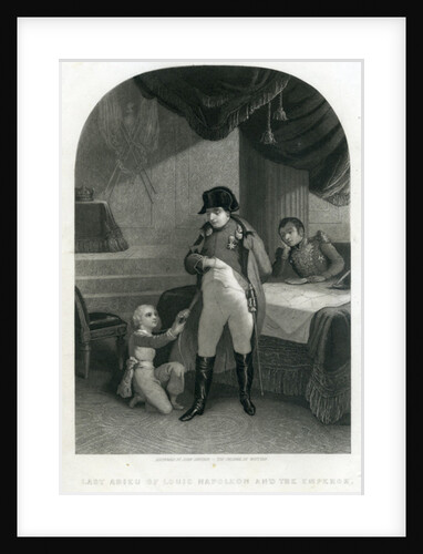 Last adieu of Louis Napoleon and the Emperor, 2nd June 1815 by Anonymous