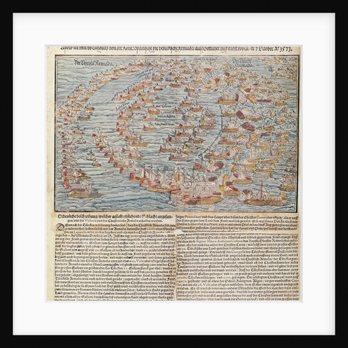 The Battle of Lepanto by Hans Rogel