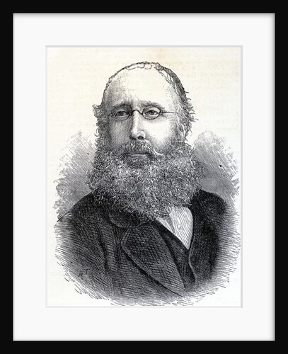 William Bromley-Davenport from 'Illustrated London News' June 28, 1884 by English School
