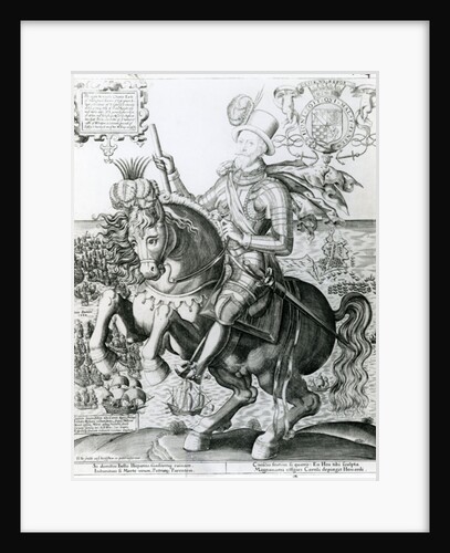 Equestrian Portrait of Charles Howard by English School