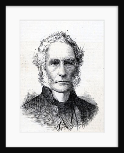 The right Reverend Alfred Ollivant Illustration from 'The Graphic' January 13th, 1883 by English School
