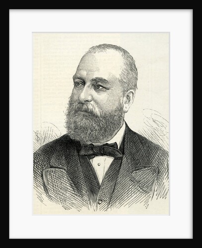Sir Francis Philip Cunliffe-Owen from 'The Illustrated London News' November 8th, 1873 by English School