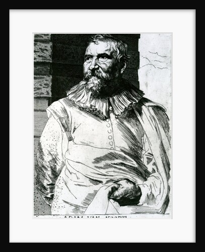 Adam Van Noort by Anthony van Dyck