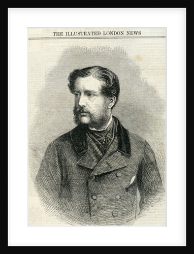 Major Charles Nasmyth from 'The illustrated London News' July 13th, 1861 by English School