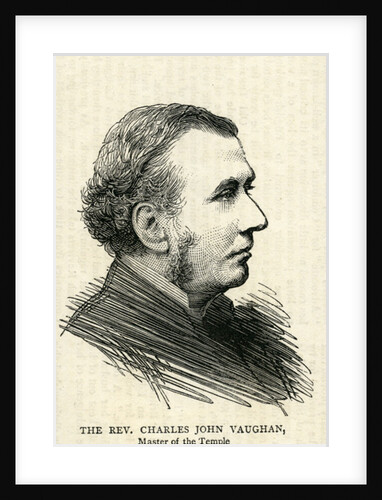 The Rev.Charles John Vaughan, The Dean of Llandaff by English School