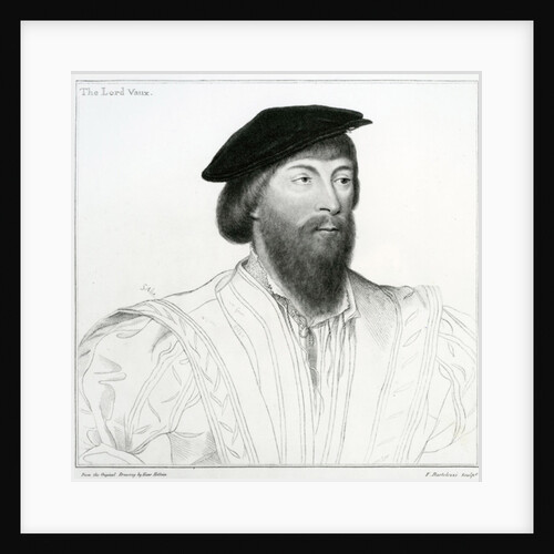 Thomas Vaux, 2nd Baron Vaux of Harrowden by Hans Holbein the Younger