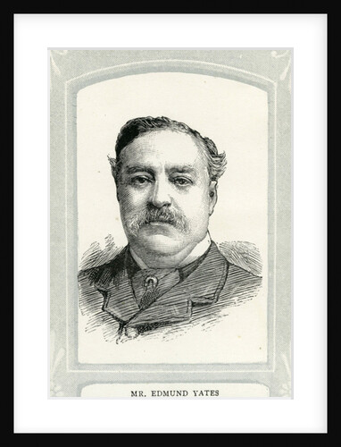 Edmund Yates, journalist and novelist by English School