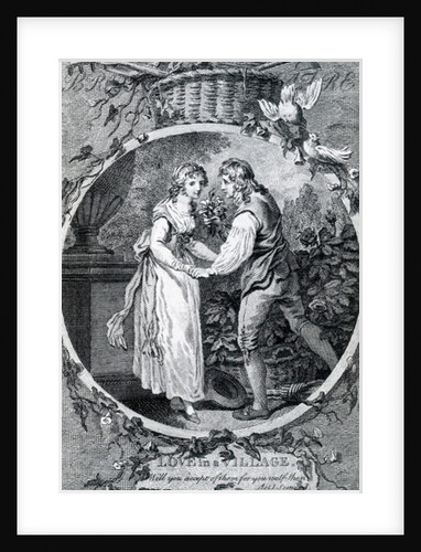 Love in a Village, 1791 by Francis Wheatley