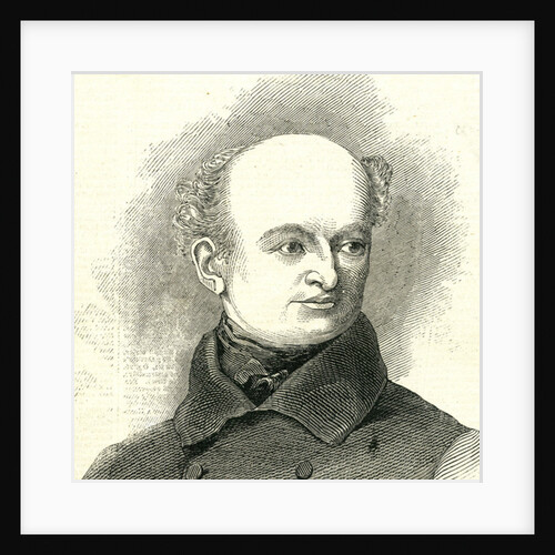 Benjamin Robert Haydon from the 'Illustrated London news' 7th April 1846 by English School