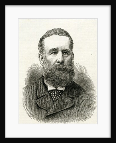 Sir Oswald Walters Brierly from the 'Illustrated London News' by English School