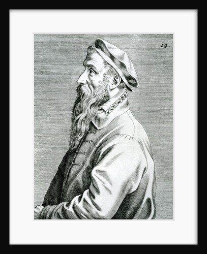 Peter Breughel by Johan Wierix