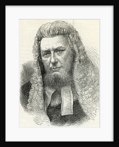 Sir Richard Paul Amphlett from 'The illustrated London News' 7th February, 1874 by English School