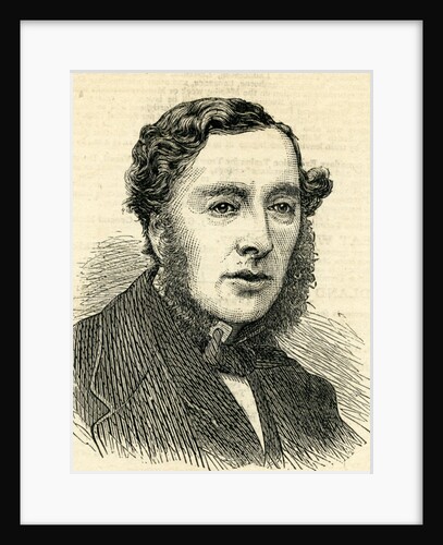 William Richard Annesley, 4th Earl Annesley Illustration from 'The Graphic' 22nd August, 1874 by English School