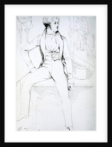 William Harrison Ainsworth by English School