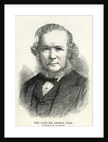 George Cole from 'The Illustrated London News' 29th September, 1883 by English School