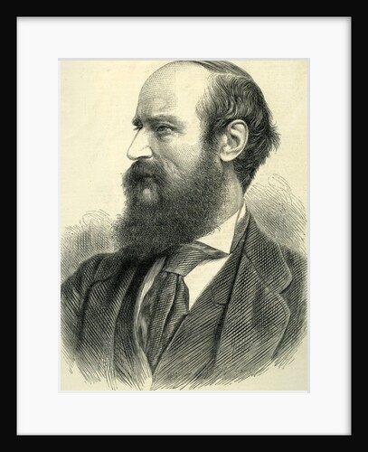 Portrait of John Bagnold Burgess, 1877 by English School