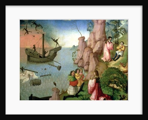 Shipwreck caused by Demons by Flemish School