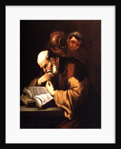 The Philosopher by Jusepe de Ribera