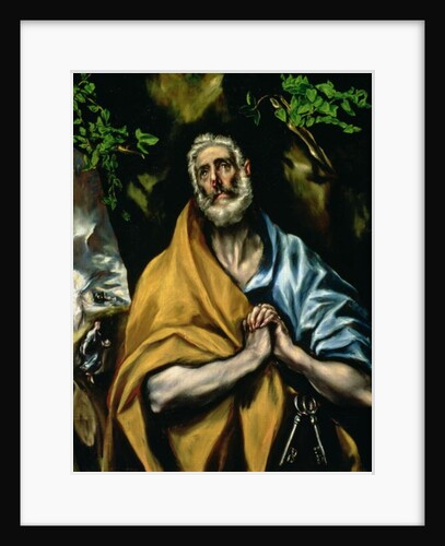The Tears of St Peter, c.1605 by El Greco