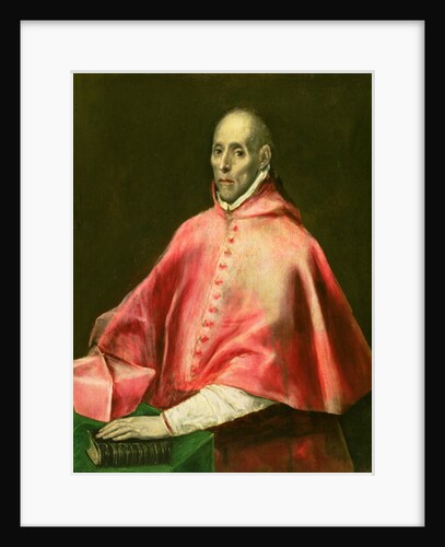 Portrait of Cardinal Juan de Tavera by El (1541-1614) Greco