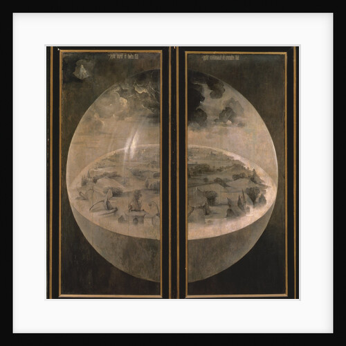 The Creation of the World from 'The Garden of Earthly Delights', 1490-1500 by Hieronymus Bosch