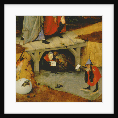 Detail from the central panel of Temptation of St. Anthony by Hieronymus Bosch