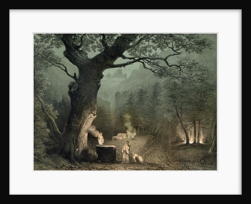 The Sacred Grove of the Druids by French School