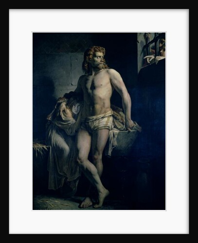 A Gaul and his Daughter Imprisoned in Rome, 1847 by Felix-Joseph Barrias