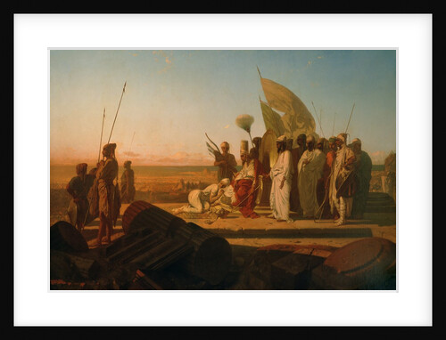 Xerxes at the Hellespont by Jean Adrien Guignet