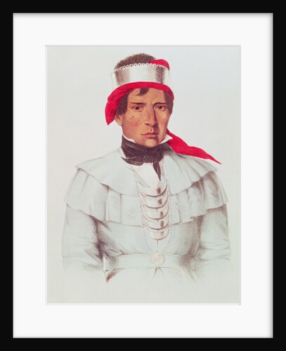 Chittee Yoholo, a Seminole Chief by American School