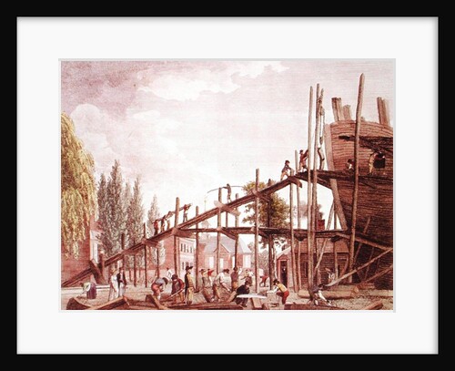 Preparation for War to Defend Commerce by William & Son Birch
