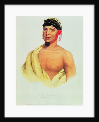 Peah-Mus-Ka, a Musquakee Chief by American School